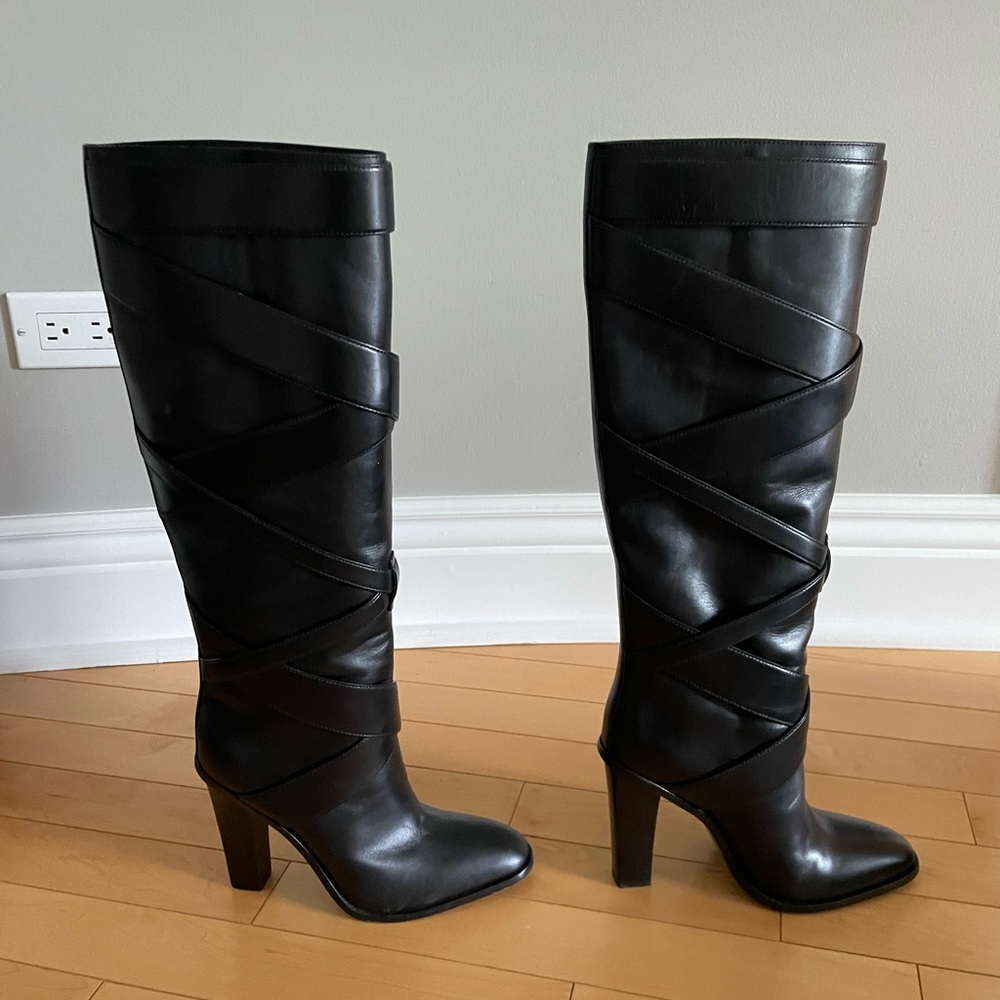 Saint Laurent Black Boots